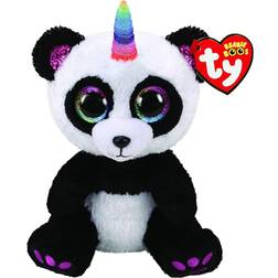 TY Beanie Boos Paris Panda with Horn 15cm