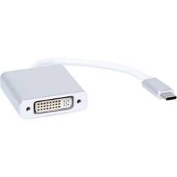 Iiglo USB C-DVI M-F 0.2m