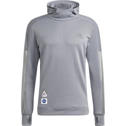 Adidas Space Race Hoodie Men - Halo Silver