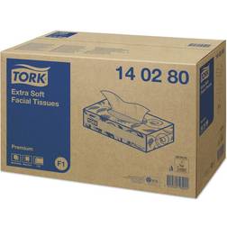Tork Boite de mouchoirs Rectangle extra doux blanc