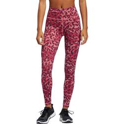 Adidas Believe This Graphic Long Leggings Women - Hazy Rose/Black