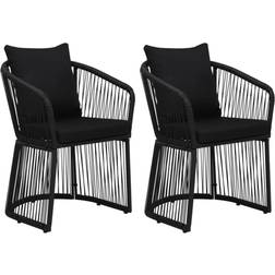 vidaXL 48586 2-pack Garden Dining Chair