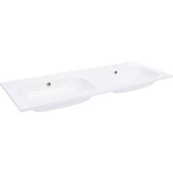 vidaXL Empotrado Doble SMC Blanco 1205 x 460 x 145 mm