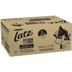 Purina Latz Multipack with Tuna, Salmon, Cod, Pollock 80x85g