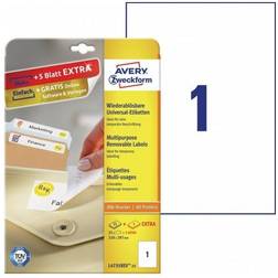 Avery Multipurpose General-use Labels 21x29.7cm
