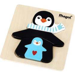 Magni Penguin Puzzle 2 Pieces