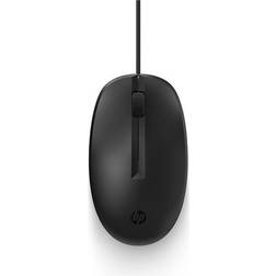 HP Mouse 125 Wired Cablato USB Nero