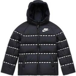 NIKE Down Jacket Kids - Black/White