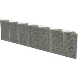 vidaXL Gabion Wall 450x100cm