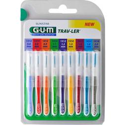 GUM Trav-Ler 9-pack