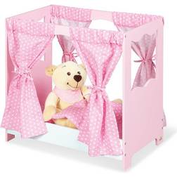 Pinolino Doll Bed with Sky Jasmine