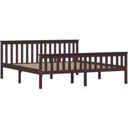 vidaXL Solid Pine 82cm Sängram 180X200cm