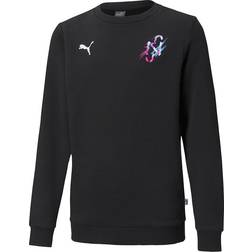 Puma Neymar Jr Creativity Crew Neck Youth Sweater - Puma Black (605563-01)