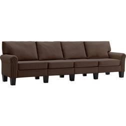 vidaXL 287179 Sofa 254cm 4 personers