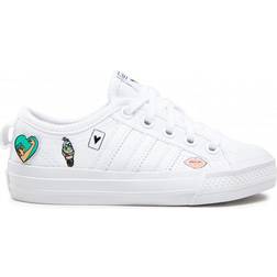 adidas Kid's Nizza - Cloud White