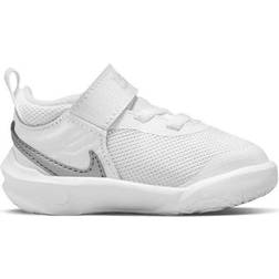 Nike Team Hustle D 10 TDV - White/Metallic Silver/Volt/Photon Dust