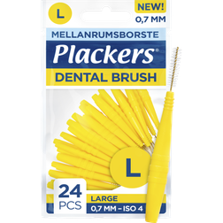 Plackers Dental Brush 0.7mm 24-pack