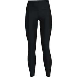 Under Armour HeatGear Hi-Rise Leggings - Black/Metallic Silver