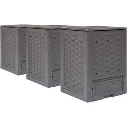 vidaXL kompostbeholdere 900L