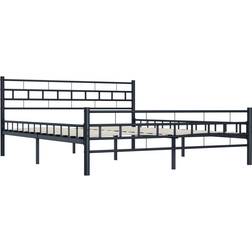 vidaXL Steel 76cm Sängram 140x200cm