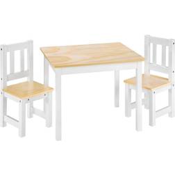 tectake Alice Kids Table and Chair Set