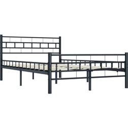 vidaXL Steel 76cm Sängram 120x200cm
