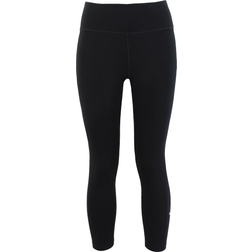 NIKE One Mid-Rise Crop Leggings Women - Black/White