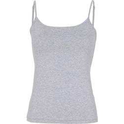 JBS Strap Bamboo Top - Light Gray Melange