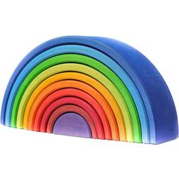 Grimms Rainbow in Wood 10pcs