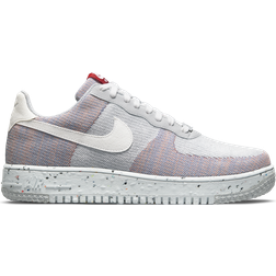 Nike Air Force 1 Crater Flyknit M - Wolf Grey/Pure Platinum/Gym Red/White