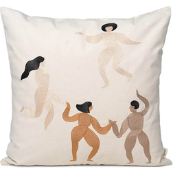 ferm LIVING Free Prydnadskudde Multifärgad (50x50cm)