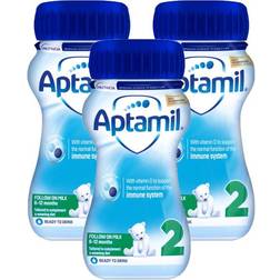 Aptaclub Aptamil 2 Follow On Baby Milk Formula 20cl 3pack