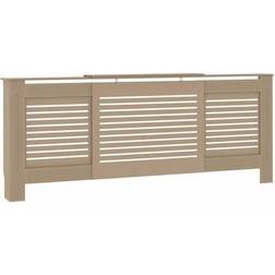 vidaXL Cache-radiateur MDF 205 cm