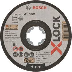 Bosch 2608619261 Disco de corte Standard for Inox xlock