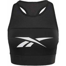 Reebok Workout Ready High Neck Sports Bra - Black