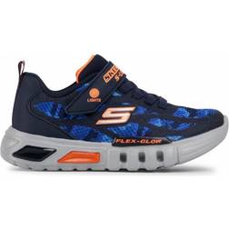 Skechers Boys Flex-glow Unisex Kengät - Sininen