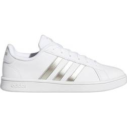 Adidas Grand Court Base - Cloud White/Platinum Metallic