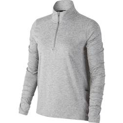 NIKE Element 1/2-Zip Running Top Women - Smoke Grey/Light Smoke Grey/Heather