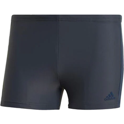 Adidas Three-second Swim Briefs - Grey Six/Crew Navy