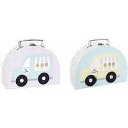 Jabadabado Ice Cream Suitcase 2-pack