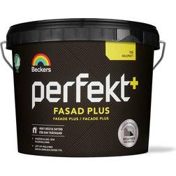 Beckers Perfect Plus Facade Träfasadsfärg Vit 10L