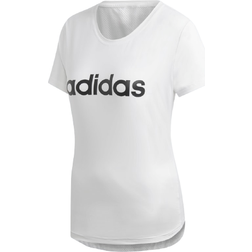 Adidas D2M Logo Tee - White