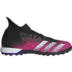 adidas Predator Freak.3 Turf - Core Black/Cloud White/Shock Pink