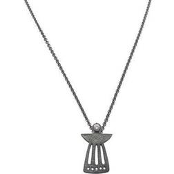 Heiring Guardian Angel Pendant - Grey/Transparent