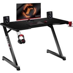 Huzaro Hero 2.5 Gaming Desk - Black, 1200x600x750mm