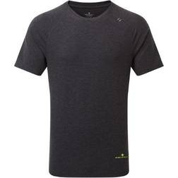 Ronhill Life Tencel S/S T-shirt Men - Black Marl