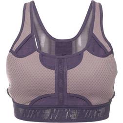 Nike Swoosh UltraBreathe Padded Sports Bra - Purple Smoke/Dark Raisin/Dark Raisin/Purple Smoke