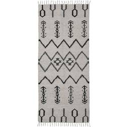 House Doctor Art Sort, Hvid 100x240cm