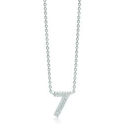 Sif Jakobs Novoli Sette Necklace - Silver/Transparent