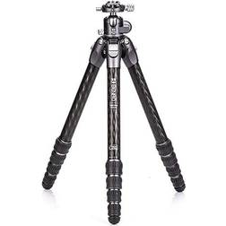 Benro Tortoise Columnless Three Series 5-Section CF Tripod with GX35 Ball Head